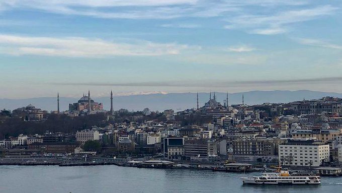 istulu Hava kirliliğinde karantina öncesi - sonrası