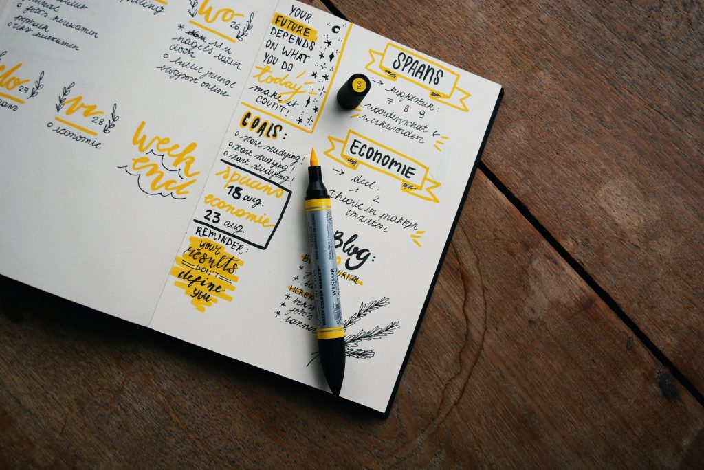 İlk “Bullet Journal”ınız için seçilebilecek muhteşem bir defter.
